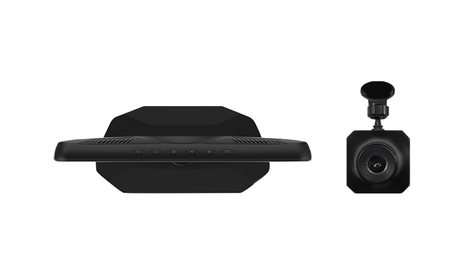 Lanmodo Vast M1: Schermo Doppio da 1080p con Lenti separate per Sistema di Guida Notturna Automobilitica